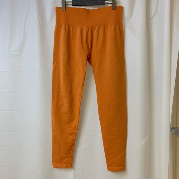 NVGTN Sunset Orange NV Seamless Leggings XL - Picture 3 of 5